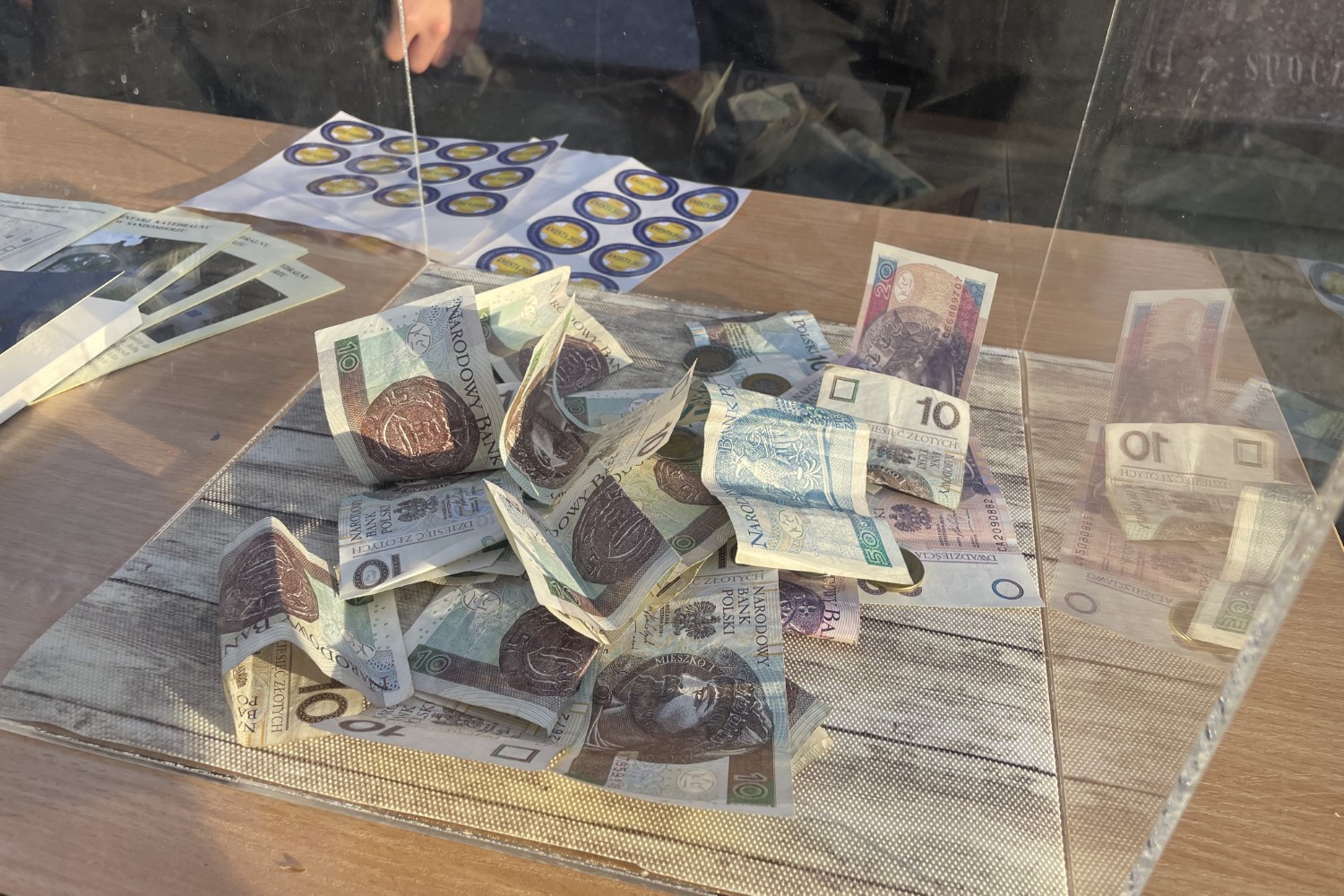 W Sandomierzu przez cały czas kwestują