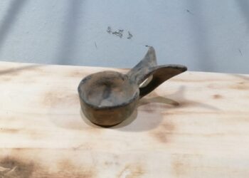 „Ansa lunata” symbolem nowej pijalni w Kazimierzy Wielkiej - Radio Kielce „Ansa lunata” - replika naczynia z uchem typu / Fot. Marta Gajda-Kruk - Radio Kielce