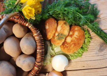 Kotlety ziemniaczane / Fot. ŚODR