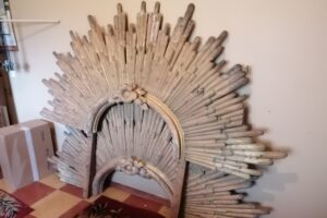 Nowy Korczyn. Sanktuarium. Prace konserwatorskie / Fot. Marta Gajda-Kruk - Radio Kielce