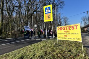 Utrudnienia na ważnej drodze. Powodem protest