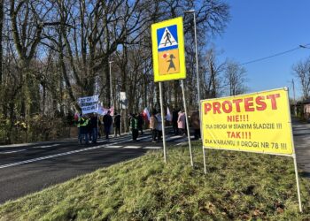 Utrudnienia na ważnej drodze. Powodem protest