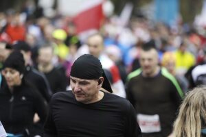 Setki osób pobiegło w Kielcach dla Niepodległej - Radio Kielce 09.11.2025. Kielce. Bieg Niepodległości / Fot. Jarosław Kubalski - Radio Kielce