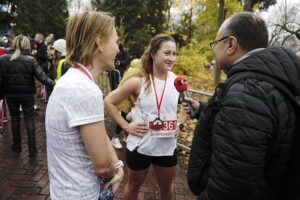 Setki osób pobiegło w Kielcach dla Niepodległej - Radio Kielce 09.11.2025. Kielce. Bieg Niepodległości / Fot. Jarosław Kubalski - Radio Kielce