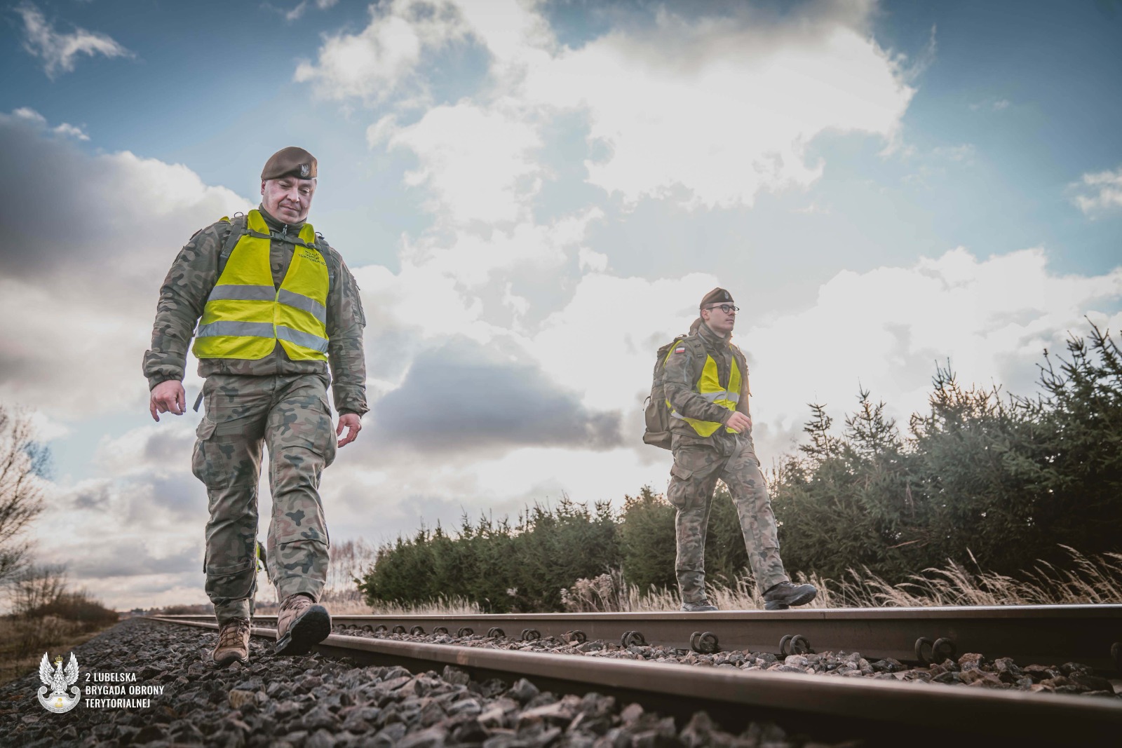 Świętokrzyskie tory patrolowane przez terytorialsów