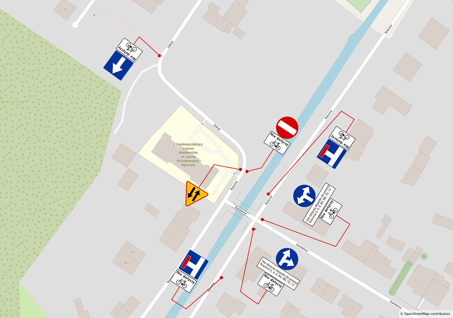 Koniec z przejazdami przez Pakosz. Mieszkańcy postawili na swoim - Radio Kielce źródło: Miejski Zarząd Dróg w Kielcach