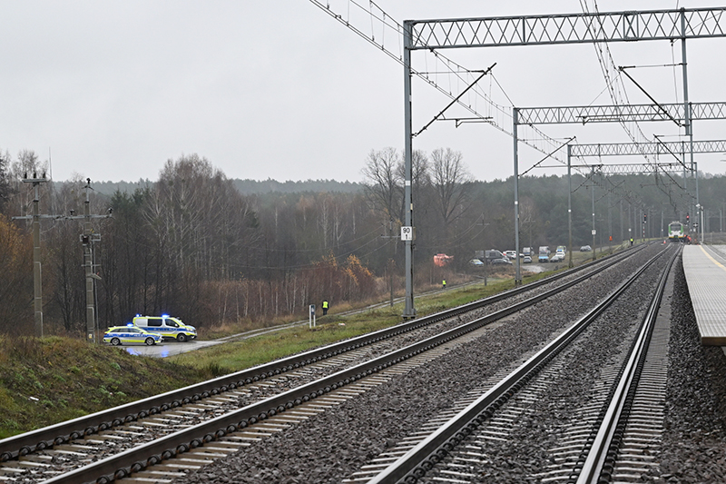 Dywersja na kolei. Tor naprawiony, ruch wznowiony