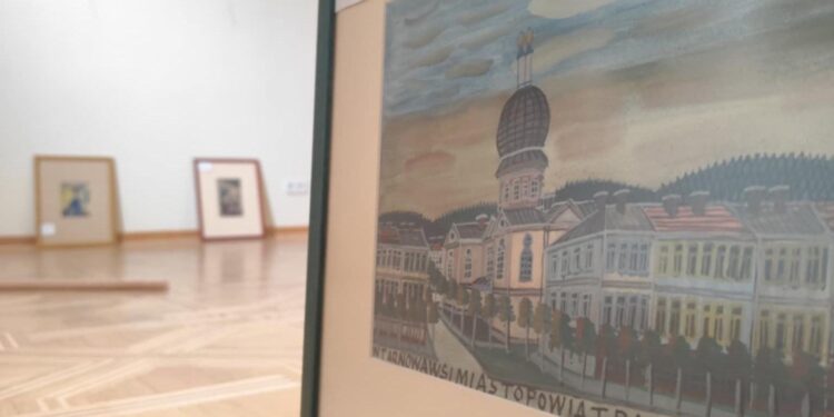 Nikifor w Pałacu Wielopolskich - Radio Kielce Nikifor w Pałacu Wielopolskich