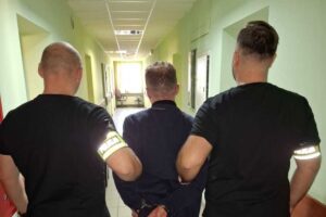 Oszust w rękach policji