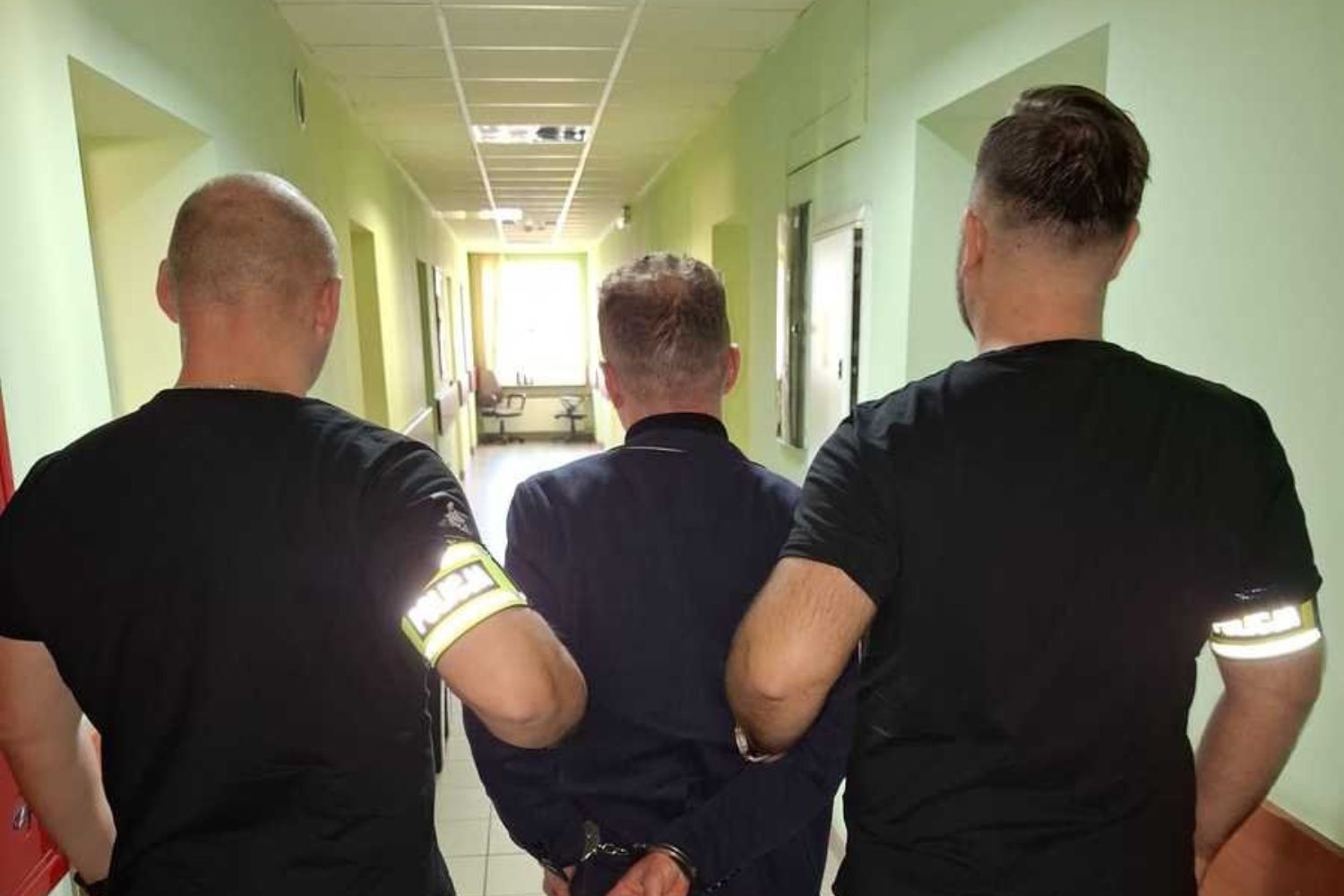 Oszust w rękach policji