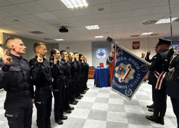 Nowi funkcjonariusze w świętokrzyskiej policji