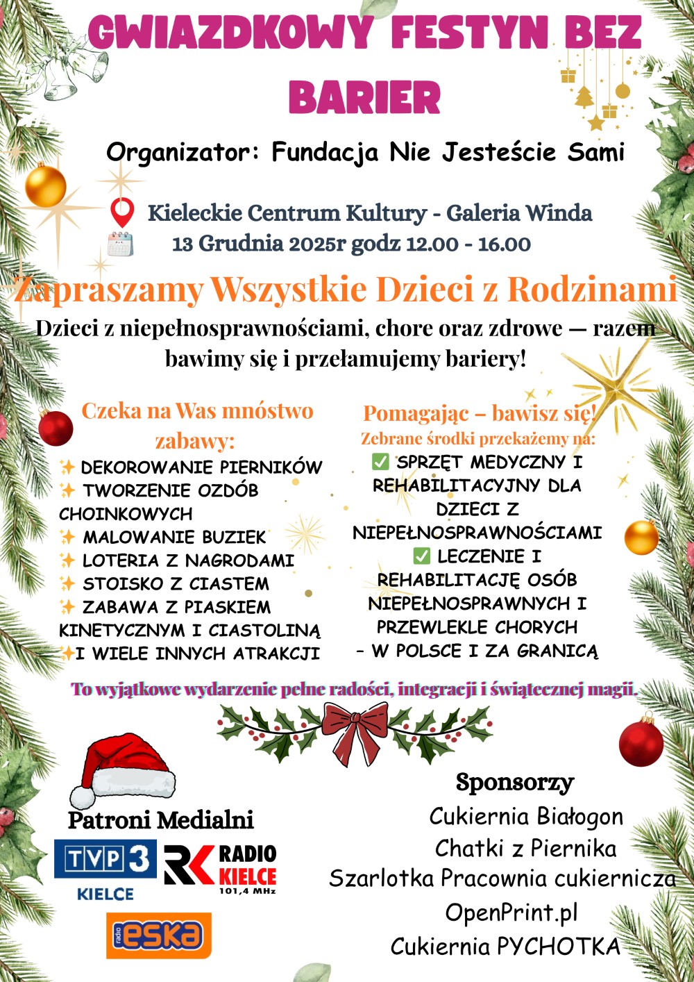 Gwiazdkowy Festyn Bez Barier