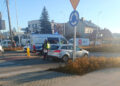 Kobieta potrącona na przejściu dla pieszych w Kielcach - Radio Kielce 06.11.2025. Kielce. Skrzyżowanie ulic Domaszowskiej i Wiejskiej. Potrącenie pieszej / Fot. Mateusz Jaros / Wypadki i Zagrożenia Drogowe Kielce i Okolice - Facebook