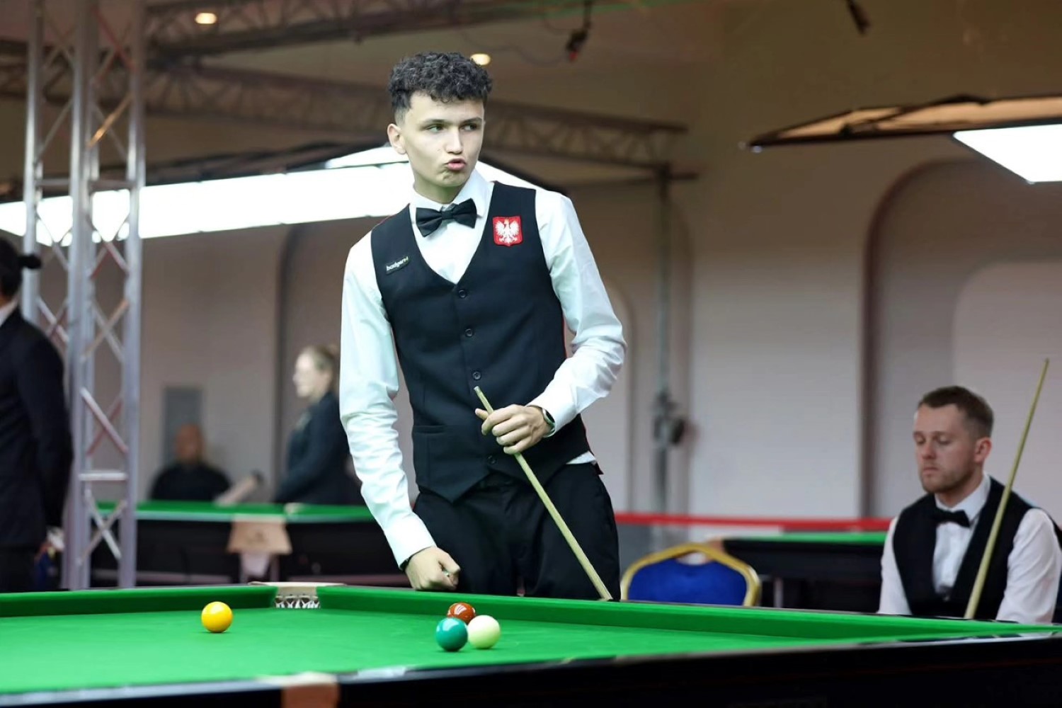 Ma szesnaście lat i tytuł wicemistrza Europy w snookerze