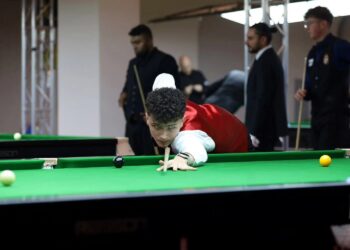 Na zdjęciu: Krzysztof Czapnik / Fot. Facebook Krzysztof Czapnik - Snooker Player