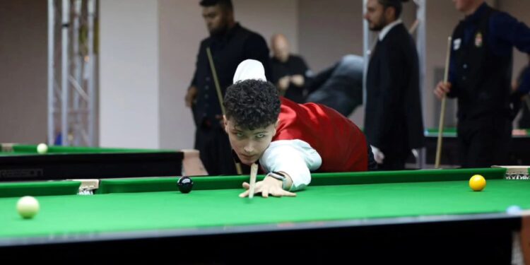 Na zdjęciu: Krzysztof Czapnik / Fot. Facebook Krzysztof Czapnik - Snooker Player