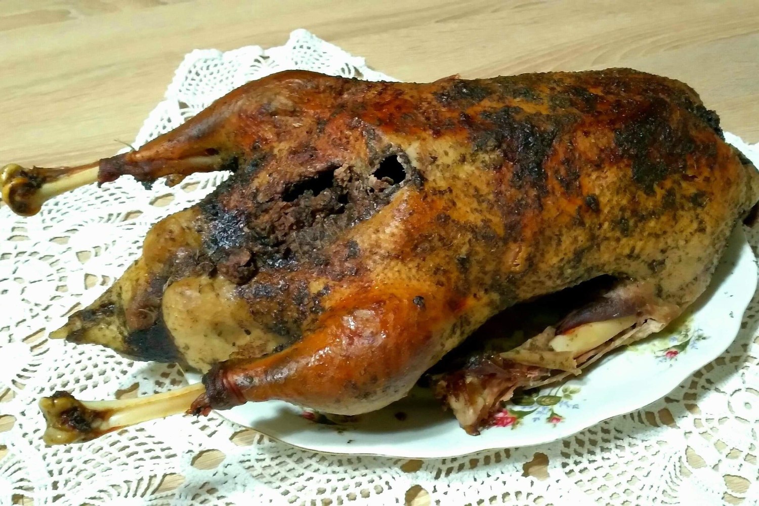 Nadziewana gęś na świętego Marcina