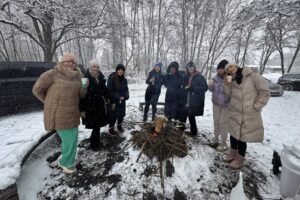 23.11.2025. Starachowice. Morsowanie Świętokrzyskich Wiedźm / źródło: Magdalena Maciąg - Facebook
