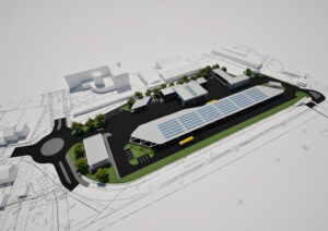 Kolejny krok do budowy bazy dla miejskich elektryków - Radio Kielce źródło: ZTM Kielce