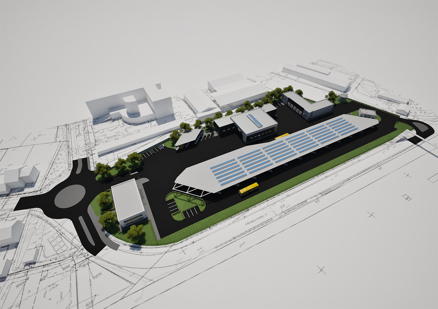 Kolejny krok do budowy bazy dla miejskich elektryków - Radio Kielce źródło: ZTM Kielce