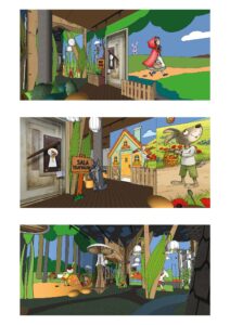 Bajkowa rewolucja w Pacanowie już trwa - Radio Kielce Europejskie Centrum Bajki w Pacanowie. Wizualizacja