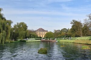 Wizualizacja stawu w Parku Miejskim im. Stanisława Staszica w Kielcach po rewitalizacji / źródło: kielce.eu