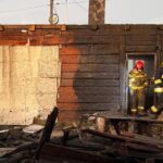 10.12.2025. Wielka Wieś. Pożar domu / Fot. Miasto i Gmina Wąchock - Facebook