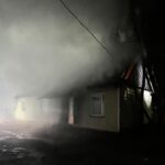 Pożar w Krajnie. Ogień pojawił się na podddaszu