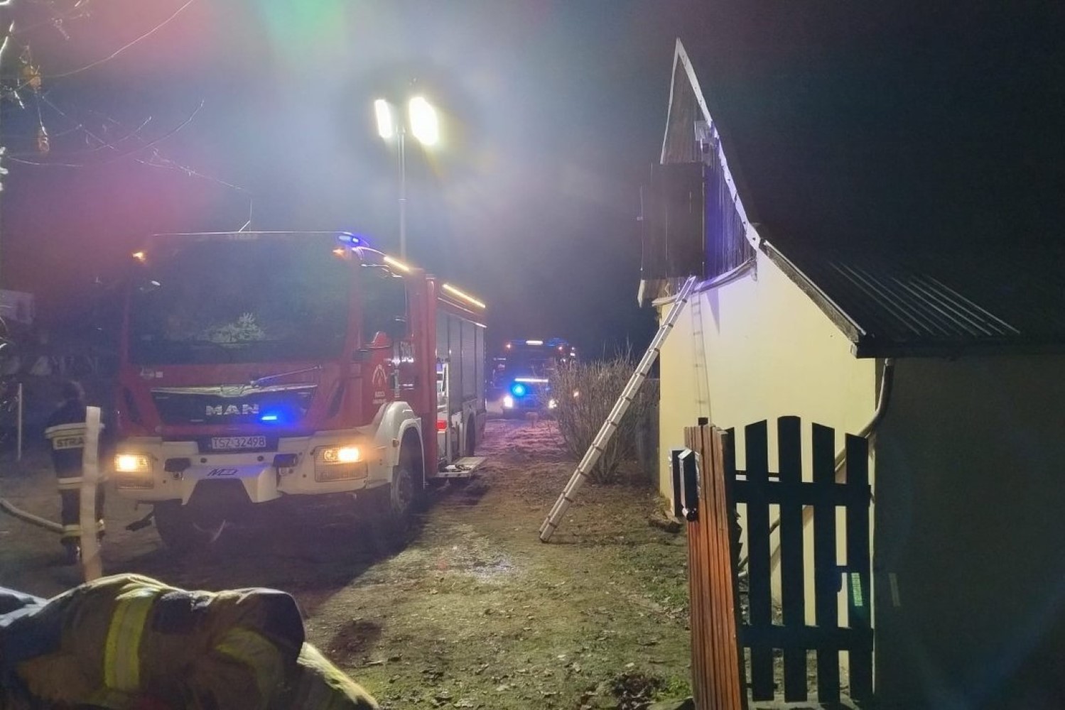 Dwa pożary w powiecie staszowskim