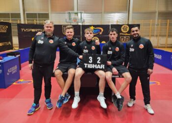 Trudny mecz i wygrana za dwa punkty Polonii - Radio Kielce Mecz 10. kolejki Lotto Superligi tenisistów stołowych: KTS Gliwice - TTcup.com Polonia Wąchock / Fot. Maciej Makuła - Radio Kielce