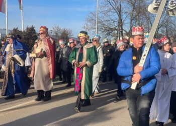 06.01.2026. Starachowice. Orszak Trzech Króli / Fot. Anna Głąb - Radio Kielce