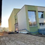 Jędrzejów. Prace przy rozbudowie Pływalni Miejskiej / Fot. Marcin Marszałek - Radio Kielce