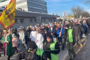 06.01.2026. Starachowice. Orszak Trzech Króli / Fot. Anna Głąb - Radio Kielce