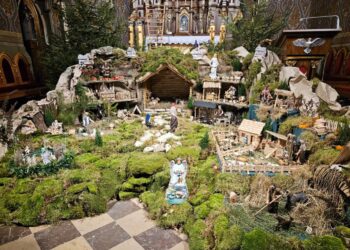 Szopki w Szańcu / Fot. ks. Marek Tazbir