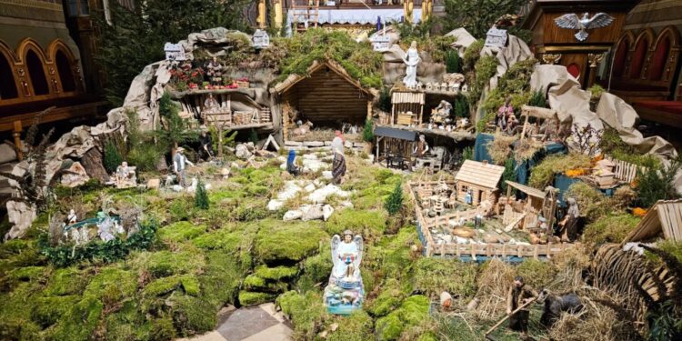 Szopki w Szańcu / Fot. ks. Marek Tazbir