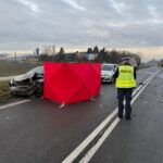 08.12.2025. Prząsław. Wypadek / Fot. Policja