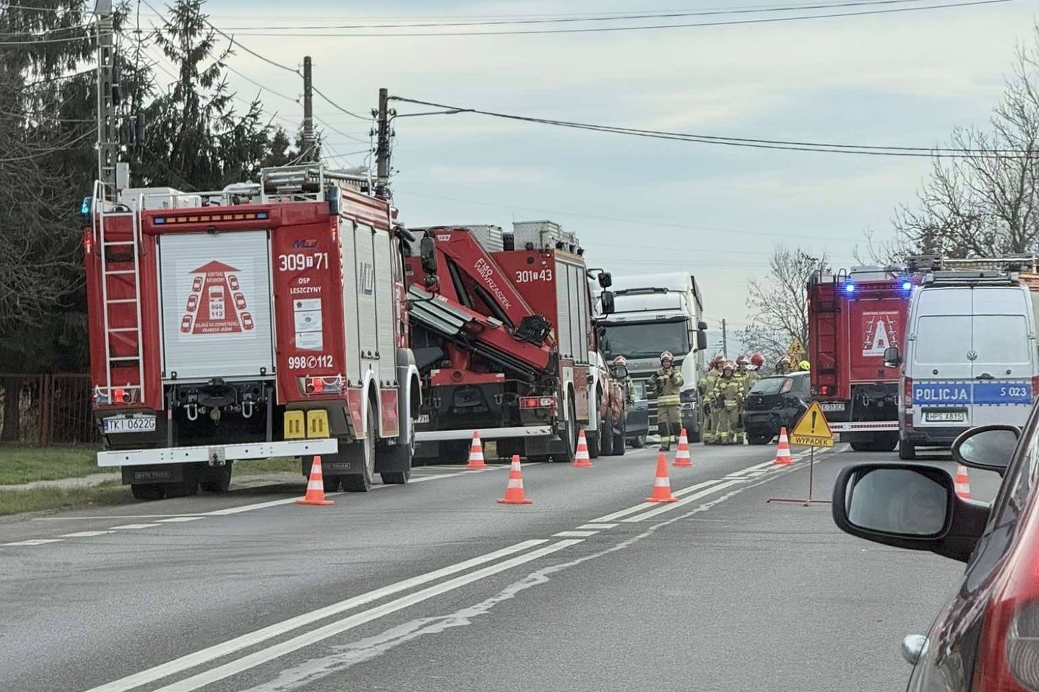 Dwie osoby ranne w wypadku w Radlinie