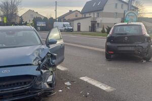 Dwie osoby ranne w wypadku w Radlinie