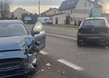 Dwie osoby ranne w wypadku w Radlinie