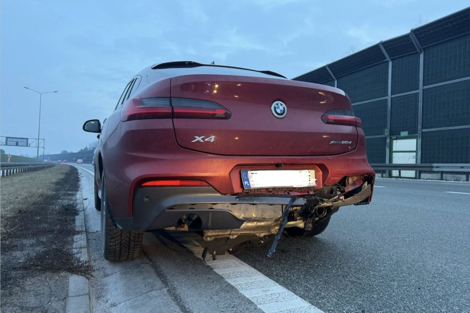 07.01.2026. S7, okolice Janowa w powiecie kieleckim. Zderzenie trzech aut / Fot. OSP KSRG Piekoszów