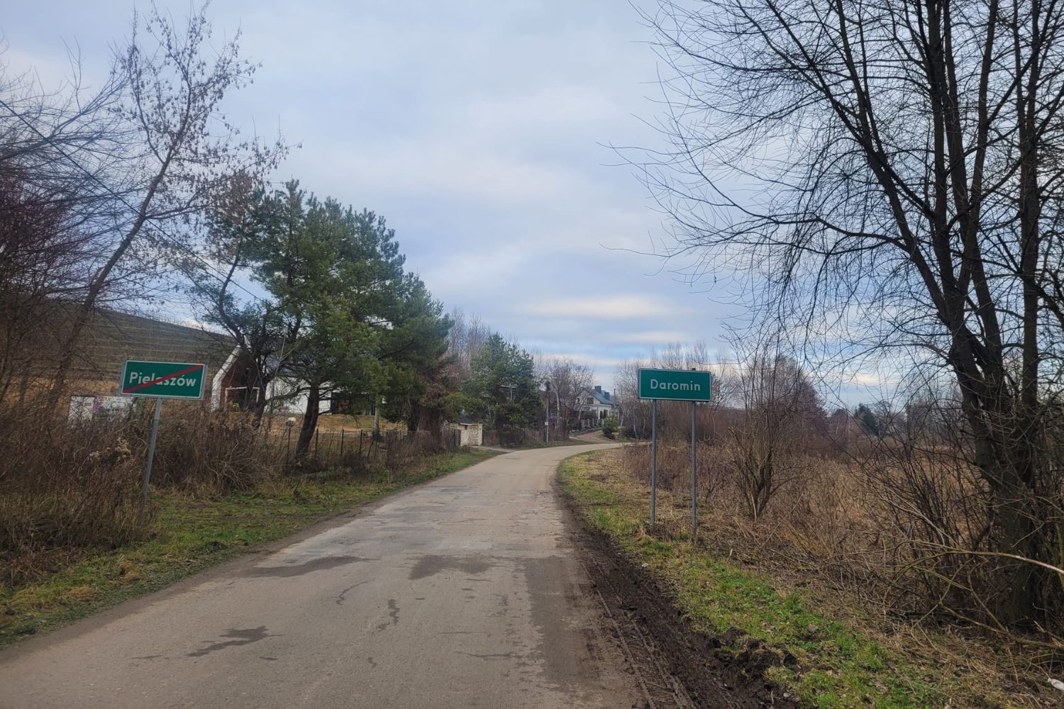 Pielaszów w gminie Wilczyce. Otwarcie po remoncie drogi powiatowej / Fot. Grażyna Szlęzak-Wójcik - Radio Kielce