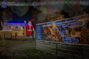 Ostrowiec Świętokrzyski. Żywa szopka przy Domu Ulgi w Cierpieniu / Fot. Akcja Katolicka Diecezji Sandomierskiej - Facebook