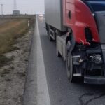 13.12.2025. Staszów. Śmiertelne potrącenie pieszego / Fot. policja