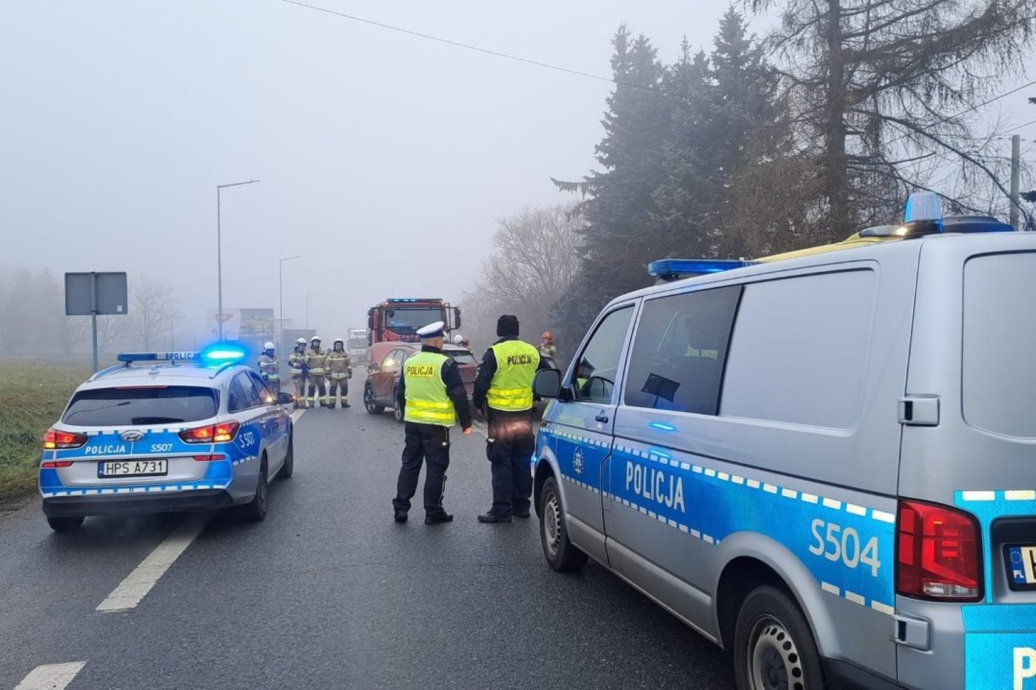 Wypadek w Sandomierzu. Kierująca trafiła do szpitala