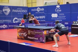 21.12.2025. Suchedniów. Mecz Bank Spółdzielczy Orlicz 1924 Suchedniów - TTC Sokah Hoboken / Fot. Maciej Makuła - Radio Kielce