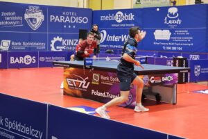 21.12.2025. Suchedniów. Mecz Bank Spółdzielczy Orlicz 1924 Suchedniów - TTC Sokah Hoboken / Fot. Maciej Makuła - Radio Kielce