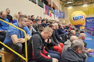 21.12.2025. Suchedniów. Mecz Bank Spółdzielczy Orlicz 1924 Suchedniów - TTC Sokah Hoboken / Fot. Maciej Makuła - Radio Kielce