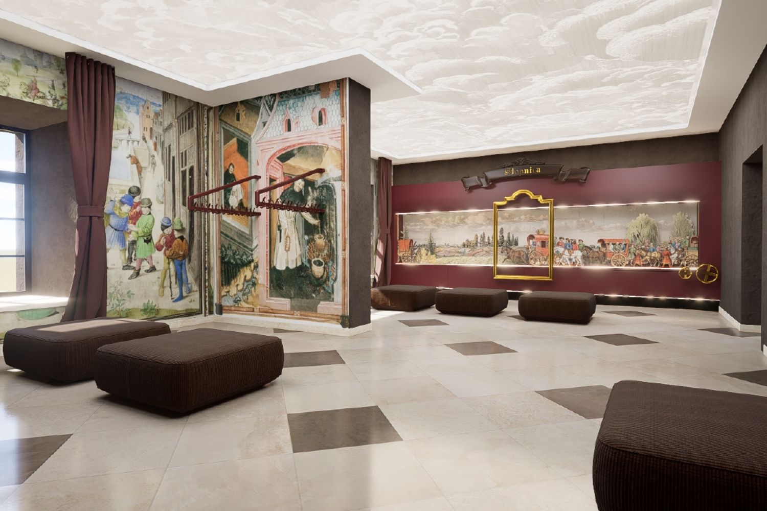 Zamek w Stopnicy. Wizualizacja wystawy historycznej / źródło: Miasto i Gmina Stopnica