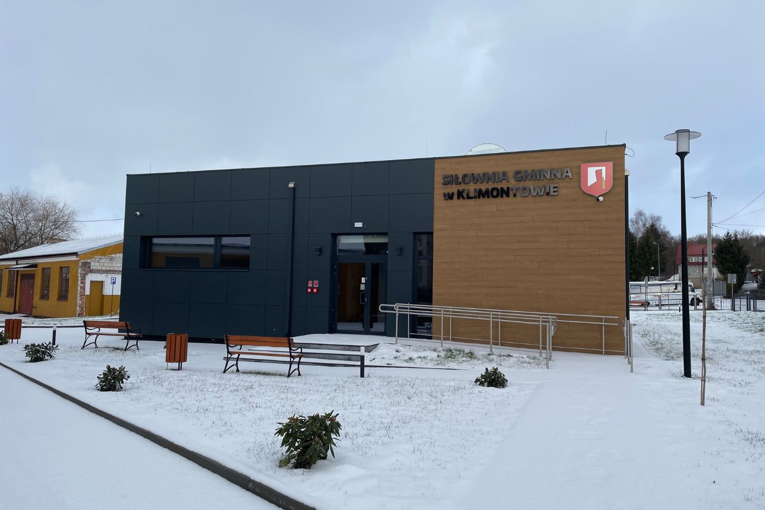 Klimontów. Siłownia gminna / Fot. Grażyna Szlęzak-Wójcik - Radio Kielce