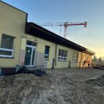 Jędrzejów. Prace przy rozbudowie Pływalni Miejskiej / Fot. Marcin Marszałek - Radio Kielce